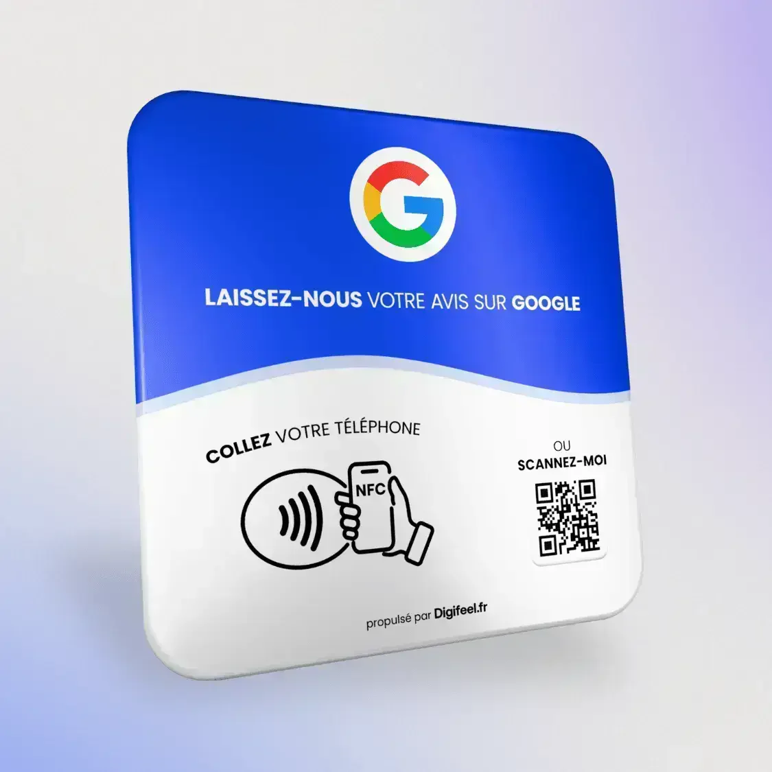 Plaque NFC Google