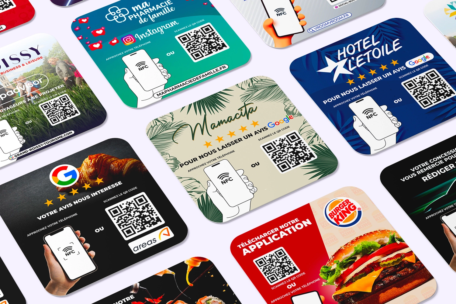 Plaque NFC Personnalisée